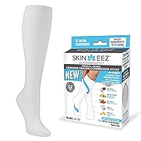 Skineez Medical Grade Advanced Healing Compression Socks 10-20mmHg, 1 Pair