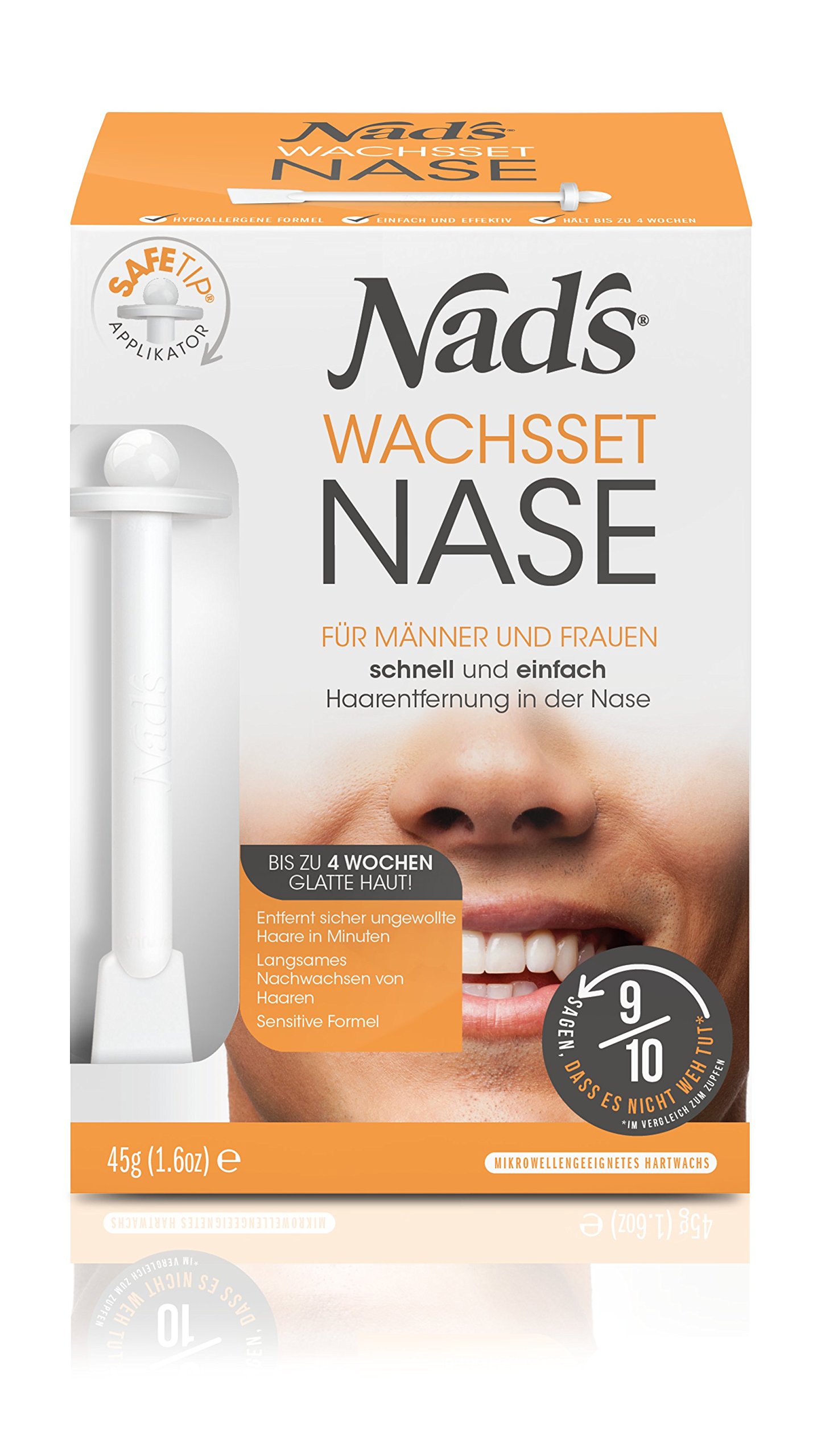 Mua Nad's Nose Hair Wax, Nose Hair Removal Kit, Nose Wax for Men & Women,  Safe & Painless 5337GE06 German trên Amazon Đức chính hãng 2023 |  Giaonhan247