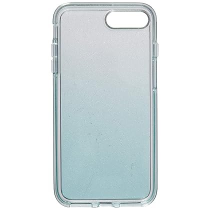 OtterBox SYMMETRY CLEAR SERIES Case for iPhone 8 Plus & iPhone 7 Plus (ONLY) - Retail Packaging - ALOHA OMBRE (SILVER FLAKE/CLEAR/ALOHA OMBRE)