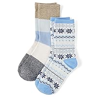 Gymboree Baby Boys' and Toddler 2-Pack Crew Socks