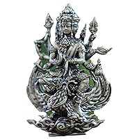 Dharma Jewelry Gift Buddha Gift Amulet Collection Phra Phrom Tada Mahaseedtee Millionaire Pendant