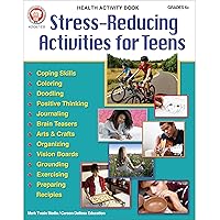Mark Twain Stress Reducing Activities for Teens Anxiety Workbook, CTB Guide to Mindfulness, Positive Affirmations, Life Skills for Teens & Pre-Teens, Stress and Anxiety Relief for Teens Ages 11+