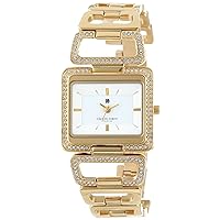 Charles-Hubert, Paris Women's 6833-G Premium Collection Gold-Plated White Dial Watch