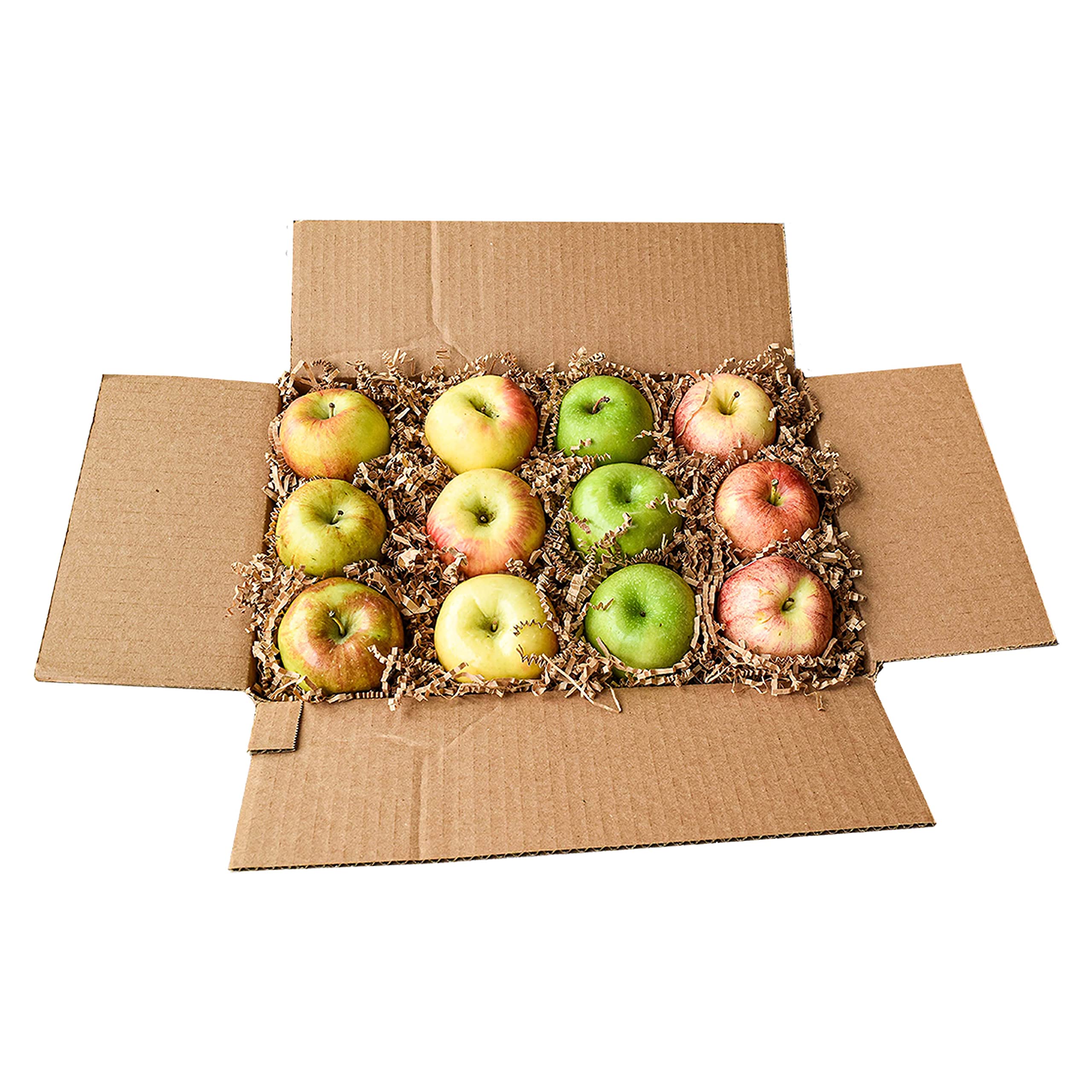 Farm Produce Direct, 12 Count Apple Sampler, with 3 Honey Crisp, 3 Fuji, 3 Granny Smith, 3 Gala Orchard Fresh Apples, from Capital City Fruit. Perf...