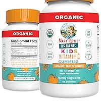 MaryRuth Organics Kids Vitamin C Gummies | Supplement for Immune Support & Overall Health |Immune Support Supplement | Vitamin C for Kids Ages 4+ | Vegan | Non-GMO | 60 Servings