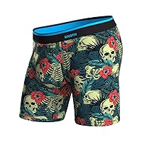 BN3TH Classic Boxer Brief Print - Men's Jungle Skull 24/Multi XX-Small