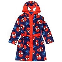 Marvel Spider-Man Dressing Gown Kids Boys Girls Fancy Dress Pajamas Robe