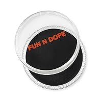 Fun N' Dope - Face Paint for Kids & Adults (Black Matte) - Professional Grade Water Based Non Toxic Body Paint - Face Painting for Halloween Makeup, Parties & Festivals - Sensitive Skin Safe