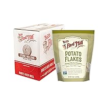 Instant Mashed Potatoes Creamy Potato Flakes, 16-ounce (Pack of 4)