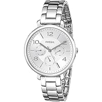 Fossil Women's ES3664 Modern Jacqueline Multifunction Stainless Steel Watch - Silver-Tone