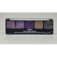 NYX Glitter Cream Palette -Color GCP 07 Royal Violets