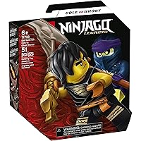 LEGO NINJAGO Epic Battle Set – Cole vs. Ghost Warrior 71733 Ninja Battle Toy Building Kit Featuring Minifigures, New 2021 (51 Pieces)