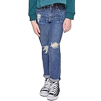 YMI Girls Taylor Dream Relaxed Fit Cuffed Jeans