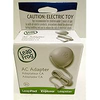 LeapFrog AC Adapter (Works with all LeapPad2 and LeapPad1 Tablets, LeapsterGS Explorer, Leapster Explorer and Leapster2)