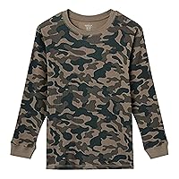 Boys' Long Sleeve Solid Thermal
