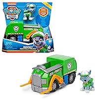 PAW PATROL, Recycling Vehicle with Rocky Figure (Basic Vehicle/Basic Vehicle), Toy Car, from 3 Years