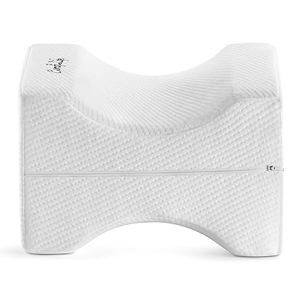 ComfiLife Orthopedic Knee and Leg Pillow for Side Sleepers Sleeping - 100% Memory Foam for Back Pain, Hip Pain Relief
