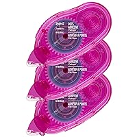 Tombow 62149 Mono Adhesive Dots Applicator Refills, 3-Pack. Easy to Refill for Smooth Application, Multicolor, Value Pack