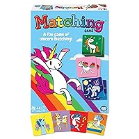 Wonder Forge Unicorn Memory Matching Board Game For Boys & Girls Age 3 To 5 - A Fun & Fast Magical Memory Game, Model:60001790