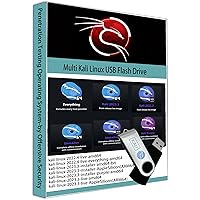 Multi Kali Linux Live Boot 2022.4-Live | 2023.3-Live-Everything | Kali Purple | 2023.3-Installer Install Bootable Live 64 GB USB | Penetration Testing Operating System