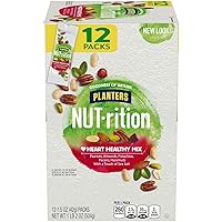 Planters NUT-rition Heart Healthy Mix - 1.5 Ounce bags - 12 Count
