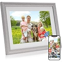 Frameo 10.1 Inch WiFi Digital Picture Frame, 1280x800 HD IPS Touch Screen Photo Frame Electronic, 32GB Memory, Auto-Rotate, Wall Mountable, Share Photos/Videos Instantly via Frameo App from Anywhere…