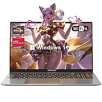 2024 Newest Gaming Laptop with Backlit Keyboard, 16.1-inch FHD Display Laptop with AMD Ryzen 7 5700U Processor(8C/16T), 16GB RAM 512GB ROM Laptop Computer, Support WiFi 6, 53Wh Battery