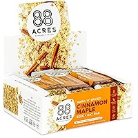 Granola Bars | Cinnamon Maple | Gluten Free, Nut-Free Oat and Seed Snack Bar | Vegan & Non GMO | 12 Pack