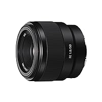 Sony - FE 50mm F1.8 Standard Lens (SEL50F18F), Black