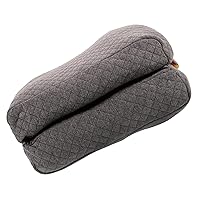 Office Use Foot Rest Neck Bolster Orthopedic Bed Pillow Bolster Cushion Comfortable Foot Pads Pregnant Leg Pillow Massage Bolster Pillow The Bed Footstool Pad Pregnant Woman Cotton