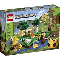 LEGO Minecraft The Bee Farm 21165 Minecraft Building Action Toy with a Beekeeper, Plus Cool Bee and Sheep Figures, New 2021 (238 Pieces),Multicolor