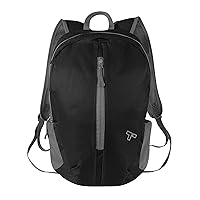 Packable Backpack, Black, One Size