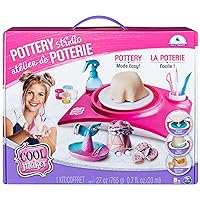 Cool Maker - Pottery Studio, Clay Pottery Wheel Craft Kit for Kids Age 6 and Up