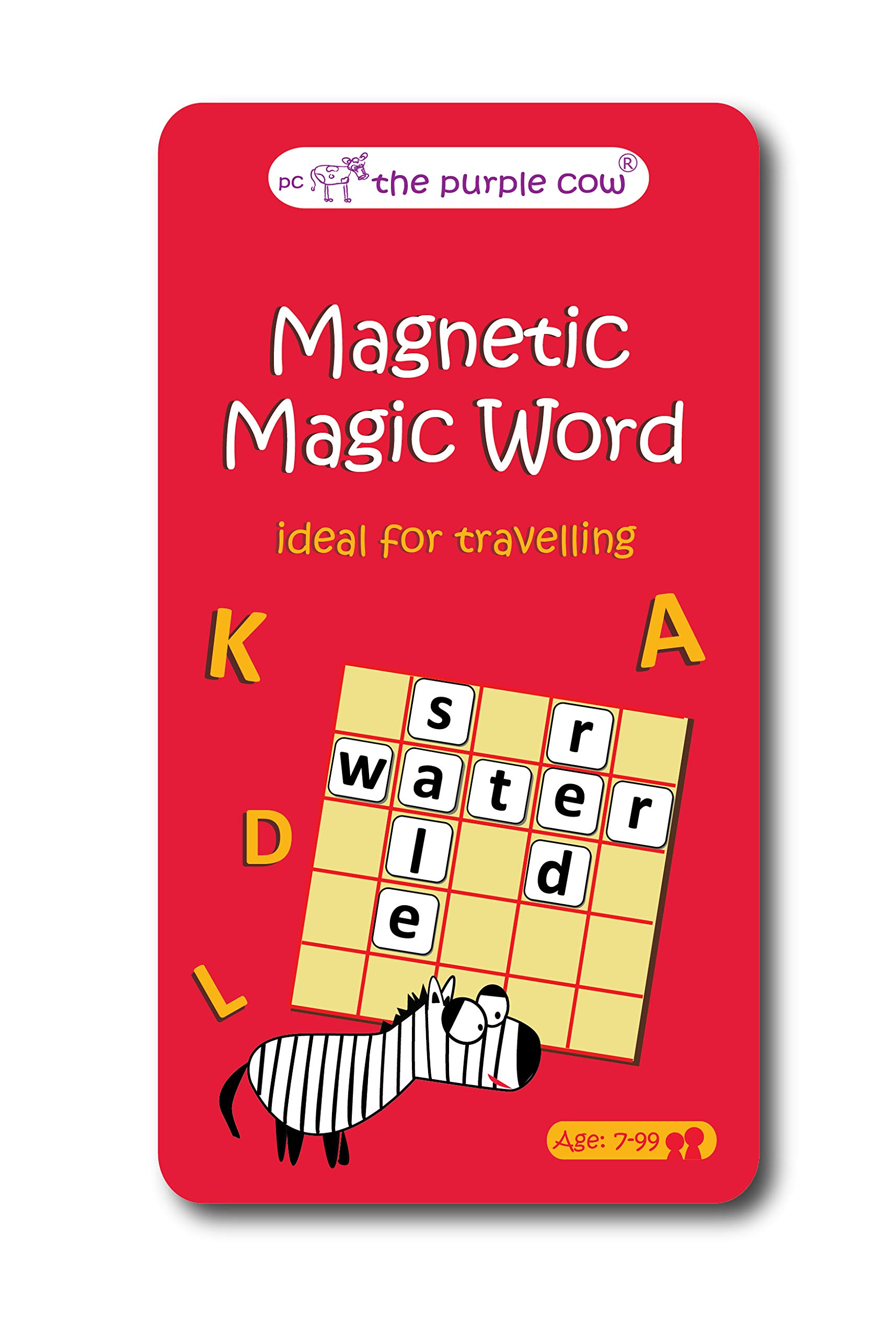 Magnetic Travel Magic Word Game - Car Games , Airplane Games and Quiet Games