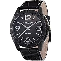 Hamilton Men's H37785685 Seaview 1000 Black Dial Watch