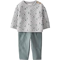 little planet by carter's unisex-baby 2-piece Top and Pant Set Made With Organic Cotton