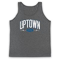 Men's Uptown Baby Hip Hop Retro NYC Slogan Tank Top Vest