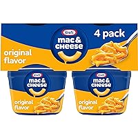 Kraft Original Easy Microwavable Macaroni and Cheese Cups , 2.05 Oz (Pack of 4)