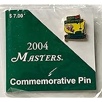 2004 Masters golf pin augusta national commemorative phil mickelson wins