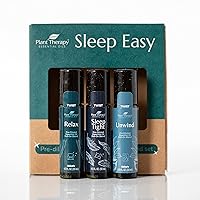 Sleep Easy Essential Oil Roll On Blend Set 10 mL (1/3 oz) Each of Relax, Sleep Tight & Unwind, Pure, Pre-Diluted, Essential Oil Blends