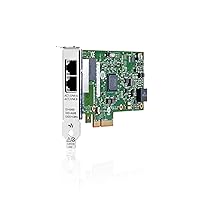 HP ETHERNET 1GB 2P 361T ADPTR - WITH LOW PROFILE BRKT 652497-B21 (Certified Refurbished)