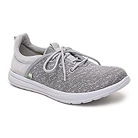 Minnetonka Women’s Eco Anew-Knit Casual Sneakers Designed with 70% Recycled Sugarcane EVA, Recycled Fabric, 100% Repurposed Breathable Mesh Lining, and Ortholite EcoPlush Recycled Insole