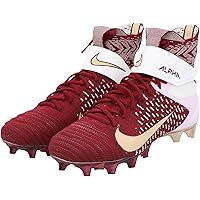 Florida State Seminoles Team-Issued Black Alpha 2 Nike Cleats from the Football Program - Size 12 - College Programs