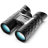 BluHorizons Binoculars - Unique Lens Technology, Eye Protection, Compact, Lightweight - Ideal for Outdoor Activities and Sporting Events