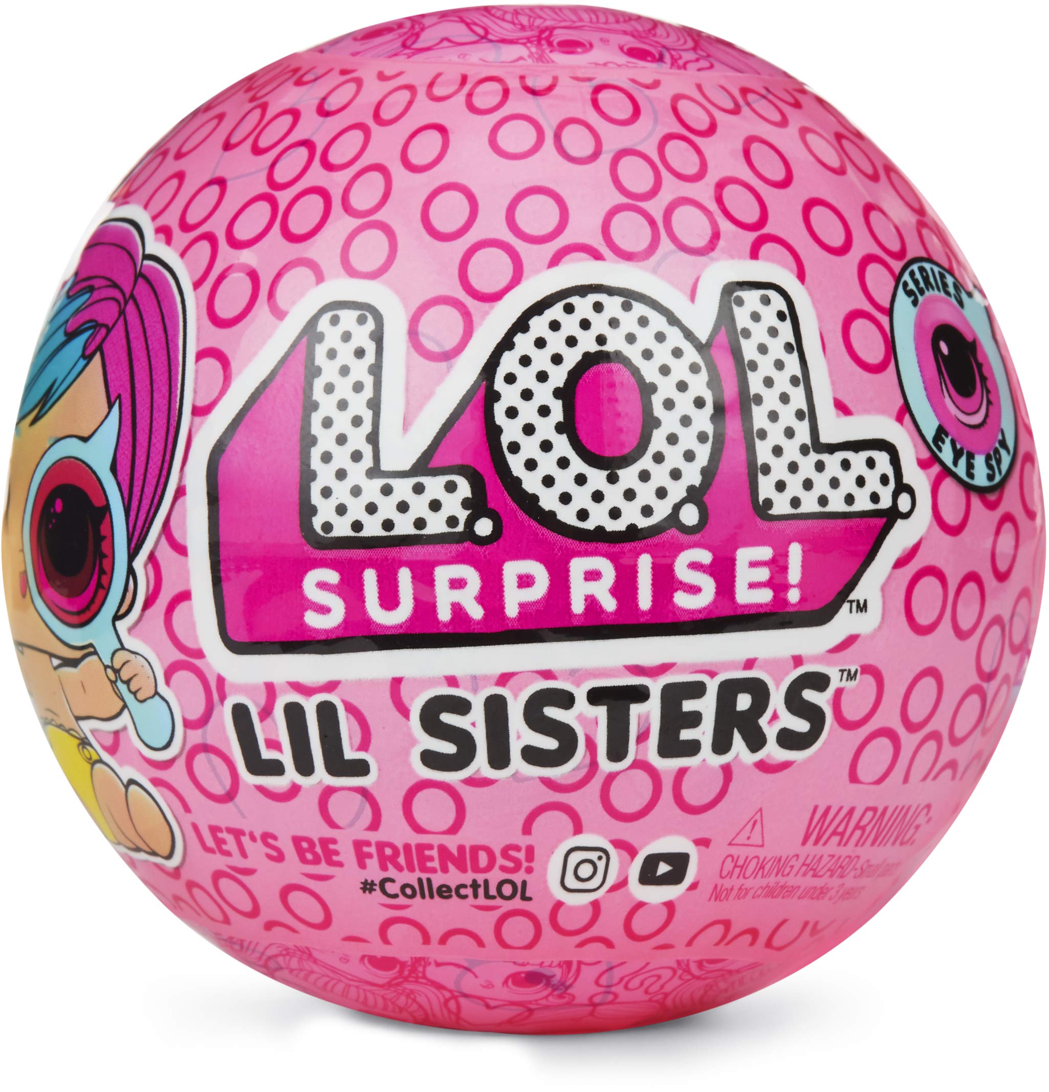 L.O.L. Surprise! Lil Sisters-Eye Spy 2, Pink