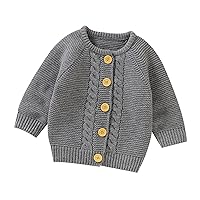 Cardigan Sweater Big Girls Baby Girl Boy Knit Cardigan Sweater Warm Pullover Tops Toddler Infant Hoodie Toddler