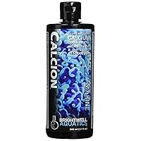 Brightwell Aquatics Calcion - Concentrated Liquid Calcium Supplement for All Marine Aquariums, 500-ml