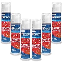 Crest Kids pump Size Crest Kids Sparkle Fun Cavity Protection Toothpaste, 4.6 Ounce (Pack of 6)