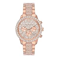 Michael Kors Layton Women's Watch, Stainless Steel Bracelet Watch for Women