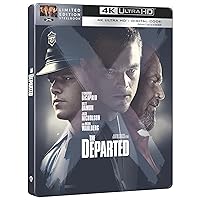 Departed, The (4K Ultra HD + Digital / Steelbook) [4K UHD] Departed, The (4K Ultra HD + Digital / Steelbook) [4K UHD] 4K Multi-Format Blu-ray DVD HD DVD